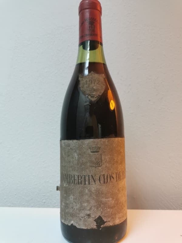Chambertin, Clos de Bèze, A. Rousseau, 1972