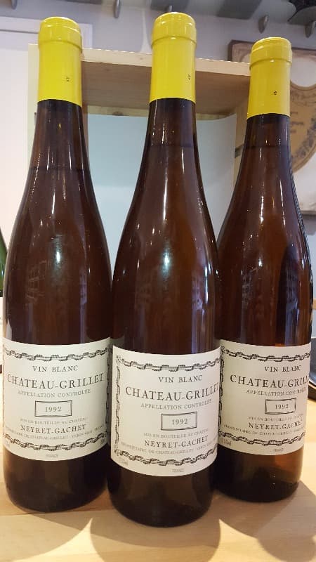 3 x Château-Grillet, Neyret-Gachet, 1992