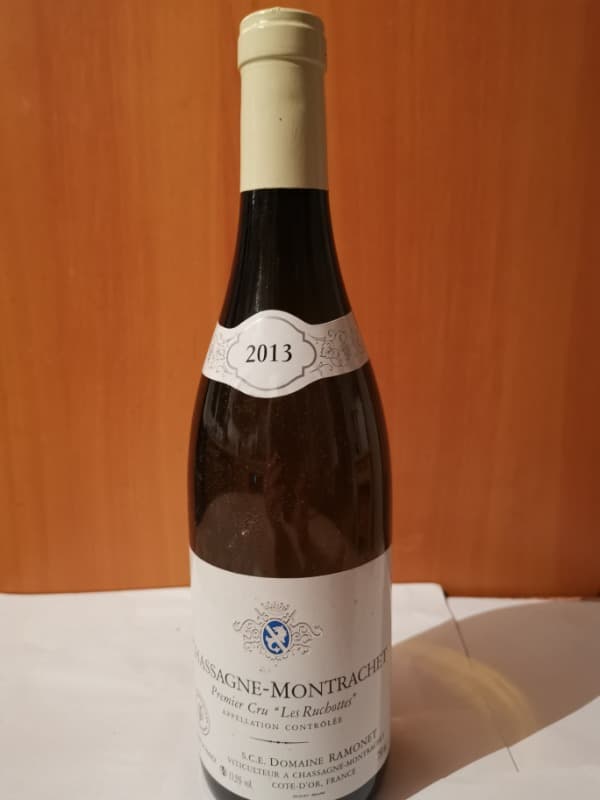 Chassagne-Montrachet, Les ruchottes, Domaine ramonet, 2013