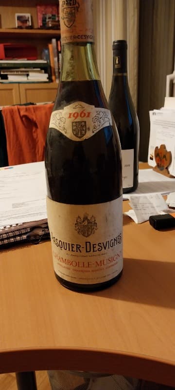 Chambolle-Musigny, Pasquier Desvignes, 1961