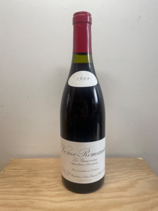 Vosne-Romanée, Les Genaivrières, Domaine Leroy, 1999