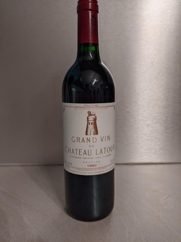 1er Grand Cru Classé, Grand Vin de Château Latour, Pauillac, 1992