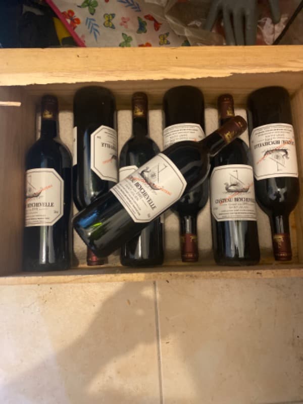 7 x château Beychevelle, Saint-Julien, 1991