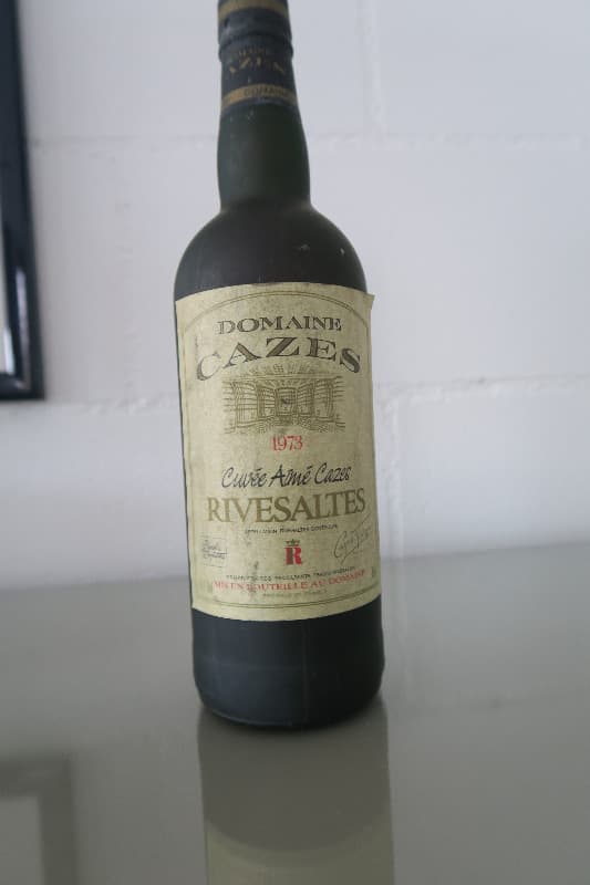 Cuvée Aimé Cazes, AIME CAZES, Rivesaltes, 1973