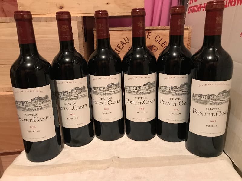 6 x Château Pontet Canet, Pauillac, 2005