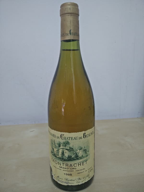 Montrachet, Grand Cru, Domaines du Château de Beaune (Bouchard), 1988