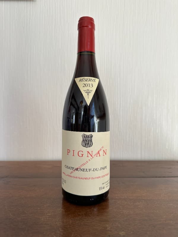 Châteauneuf-du-Pape, PIGNAN, 2013