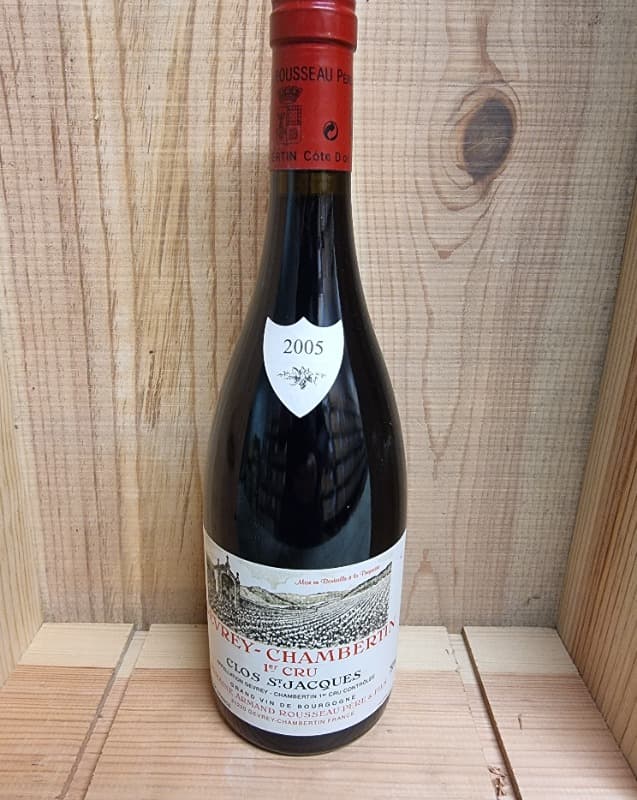 Gevrey-Chambertin, 1er Cru Clos St Jacques, Domaine A. Rousseau, 2005