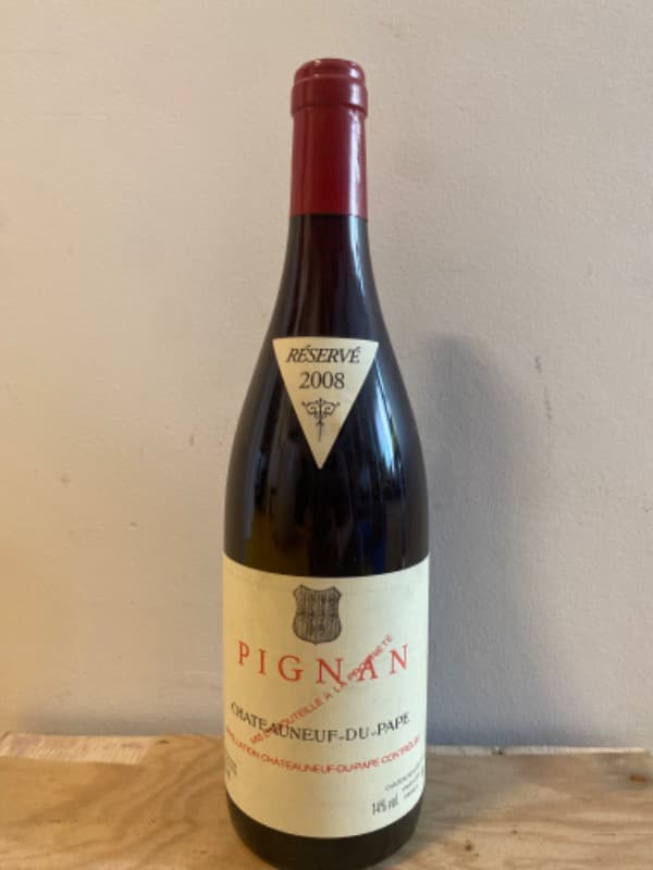 Châteauneuf-du-Pape, Pignan, 2008
