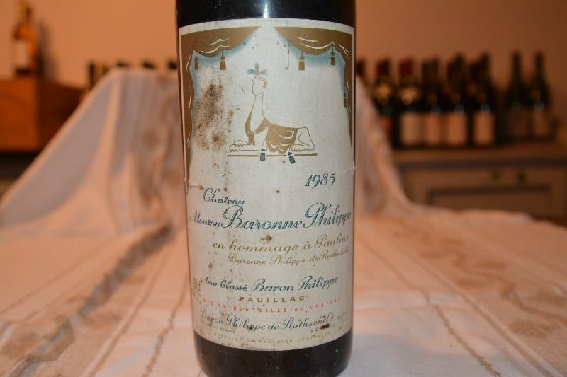 Grand Cru Classé Baron Philippe, Baron Philippe de Rothschild, Pauillac, 1985 (Mg)