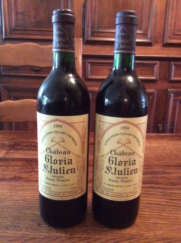 2 x Château Gloria, Saint-Julien, 1994