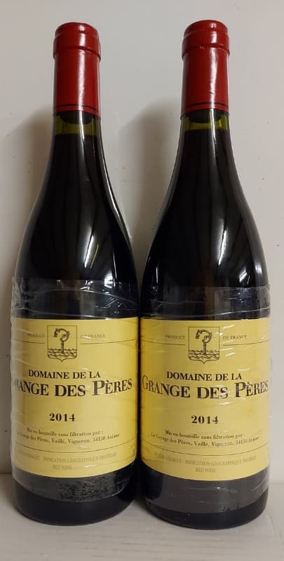 2 x Domaine de la Grange des Pères, Vin de Pays de l'Hérault, 2014