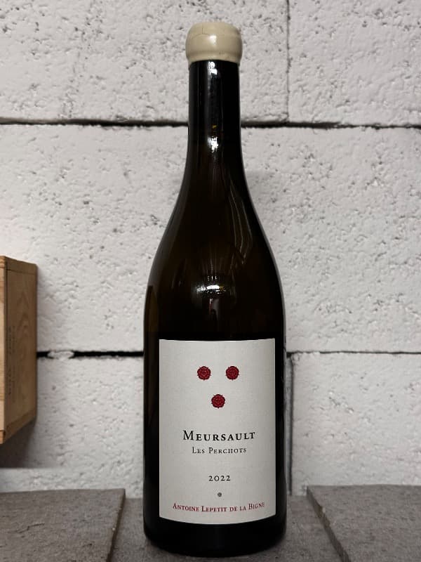 Meursault, Les Perchots, Antoine Lepetit de la Bigne, 2022