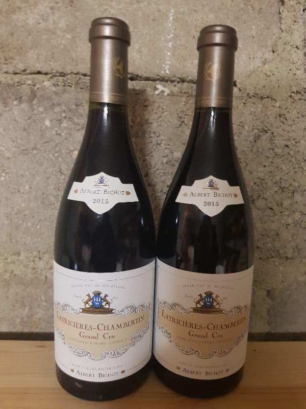 2 x Latricières-Chambertin, Grand Cru, Domaine Albert Bichot, 2015