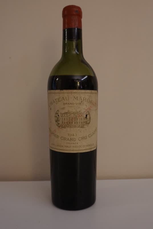 1er GCC, Château Margaux, Margaux, 1943