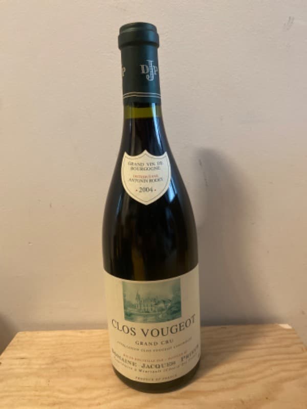 Clos de Vougeot, Grand Cru, Domaine Jacques Prieur, 2004