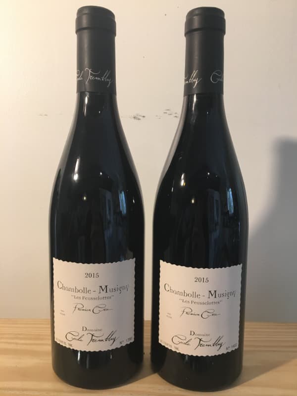 2 x Chambolle-Musigny, Les Feusselottes - 1er Cru, Domaine Cécile Tremblay, 2015