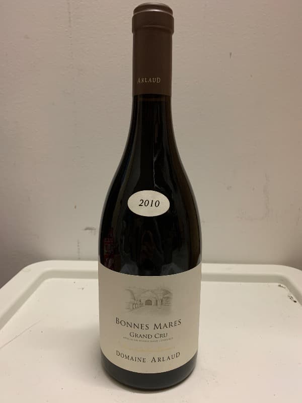 Bonnes-Mares, Grand Cru, Domaine Arlaud, 2010