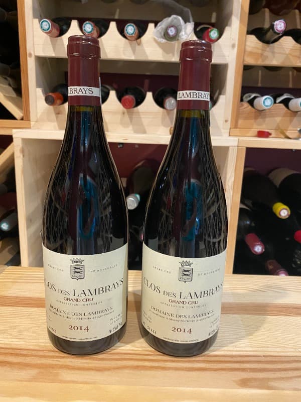 2 x Clos-des-Lambrays, Grand Cru, Domaine des Lambrays, 2014