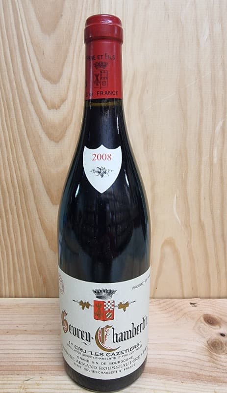 Gevrey-Chambertin, 1er Cru Les Cazetiers, Domaine Armand Rousseau, 2008
