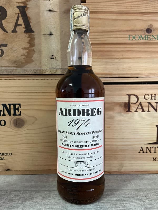 Ardbeg (bottled 1983) - Samaroli import, R.W. Duthie & Co., Whisky, 1974