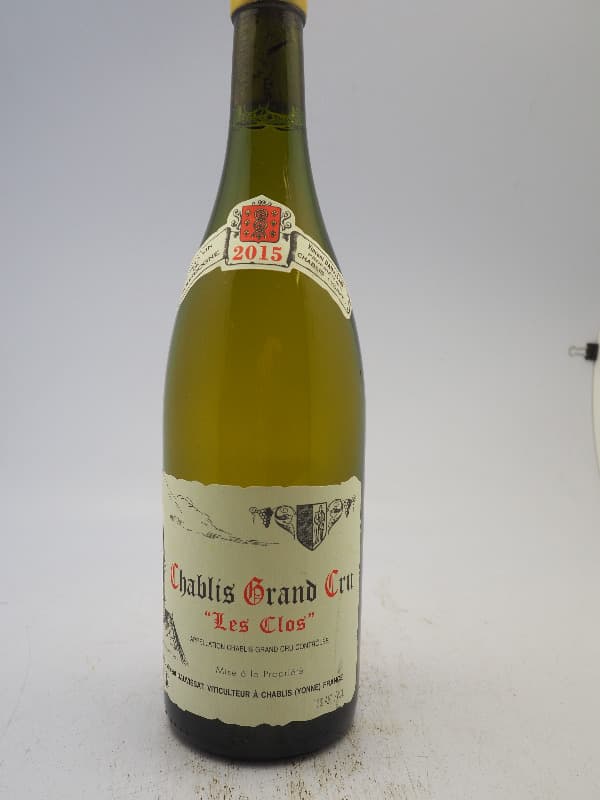 Chablis, Les Clos - Gd Cru, Domaine Vincent Dauvissat, 2015