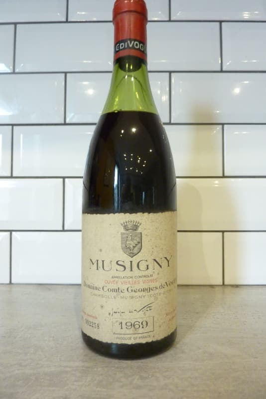Musigny, Vieilles Vignes, Domaine Comte Georges De Vogüé, 1969