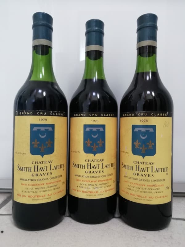 3x Smith Haut Lafitte, Graves, 1978