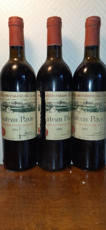 3 x Château Pavie, Saint-Émilion Grand Cru, 1979