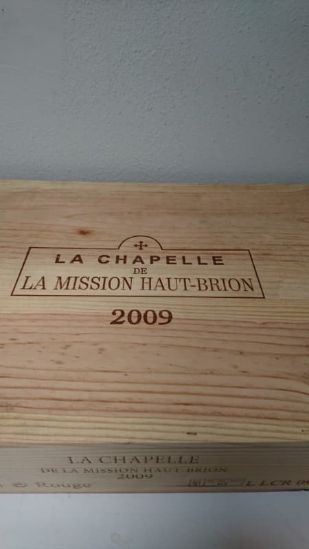 4 x CBO/OWC6 x La Chapelle de la Mission Haut-Brion, Pessac-Léognan, 2009