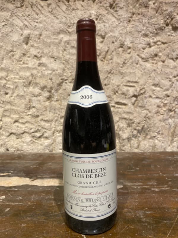 Chambertin-Clos de Bèze, Grand Cru, Domaine Bruno Clair, 2006