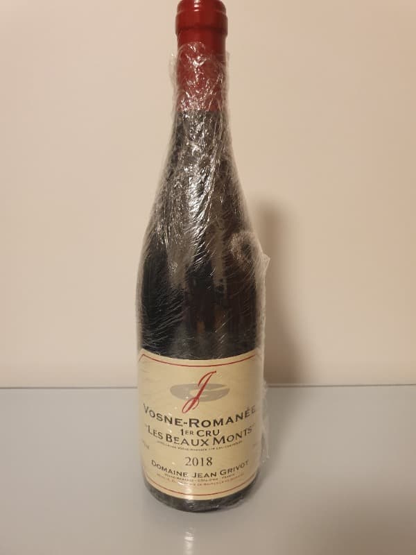 Vosne-Romanée, Les Beaux Monts, Jean Grivot, 2018