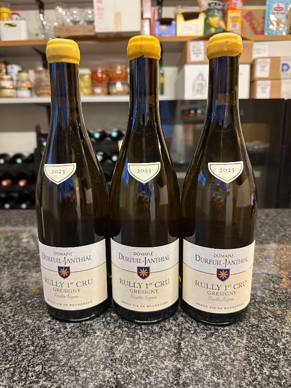 3 x Rully, 1er cru Gresigny Vieilles Vignes, Dureuil Janthial, 2023
