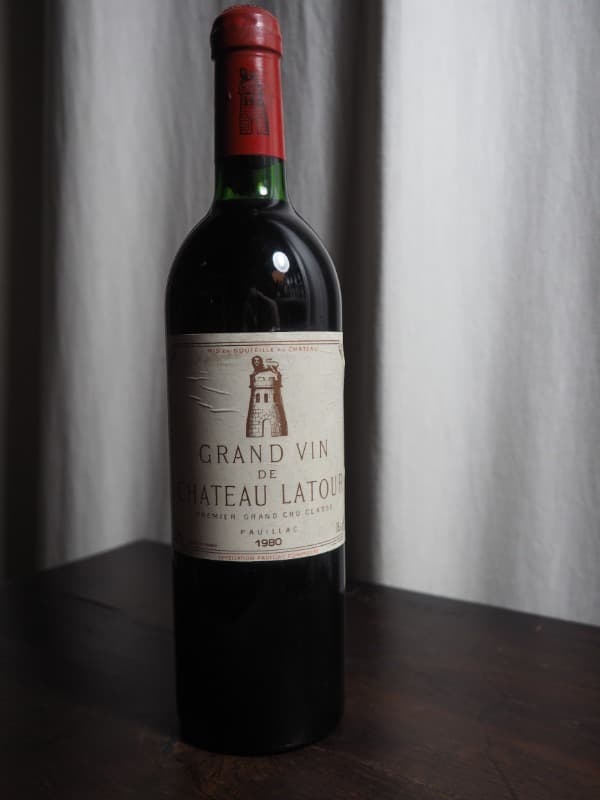 Grand Vin de Château Latour, Pauillac, 1980