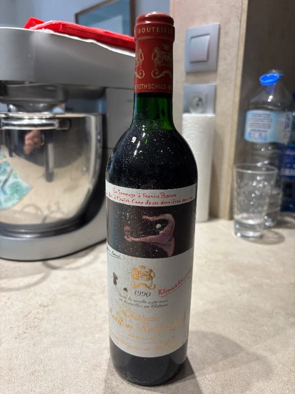 Château Mouton Rothschild, Pauillac, 1990