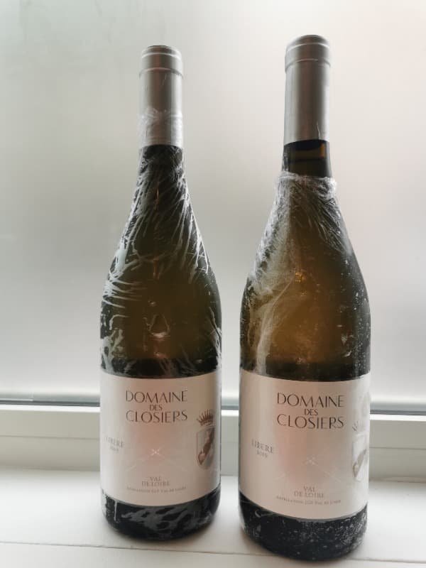 2 x Libere - chardonnay, IGP Pays de Loire, Domaine des Closiers, 2019
