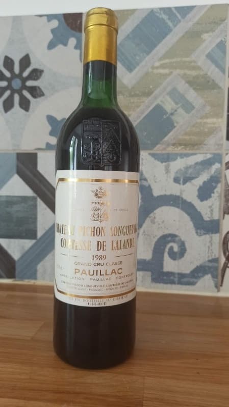 Comtesse de Lalande, Pichon Longueville, Pauillac, 1989