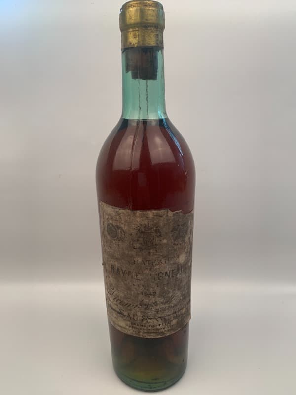 "Crème de Tête", Château de Rayne Vigneau, Sauternes, 1942