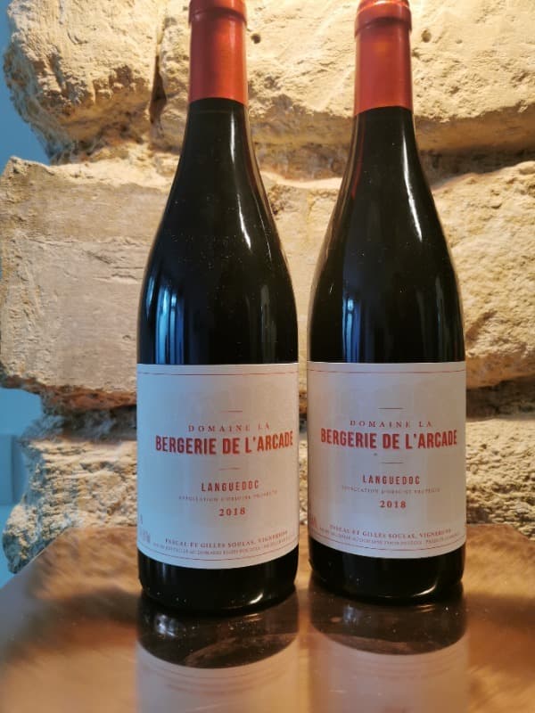 2 x Domaine de la Bergerie de l'Arcade, Languedoc, 2018