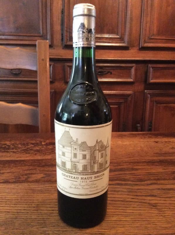 Château Haut Brion, Pessac-Léognan, 1974