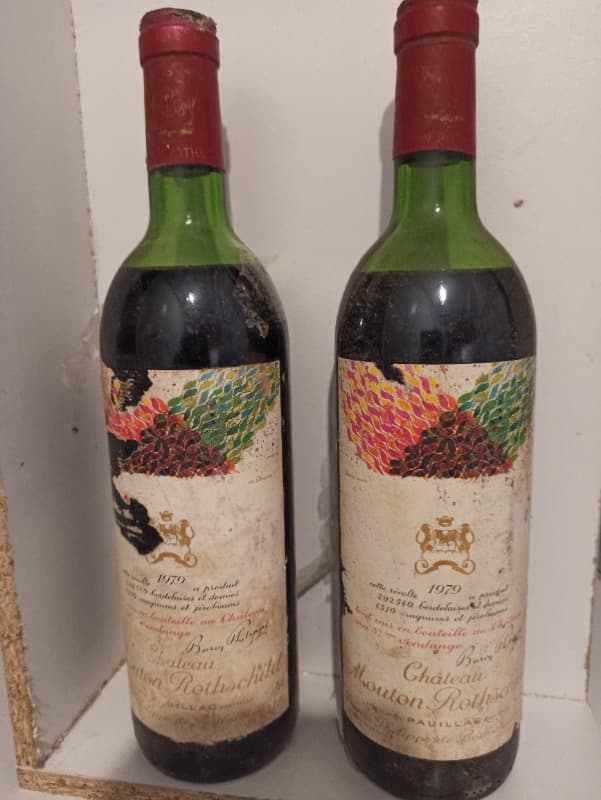 2 x Château Mouton Rothschild, Pauillac, 1979