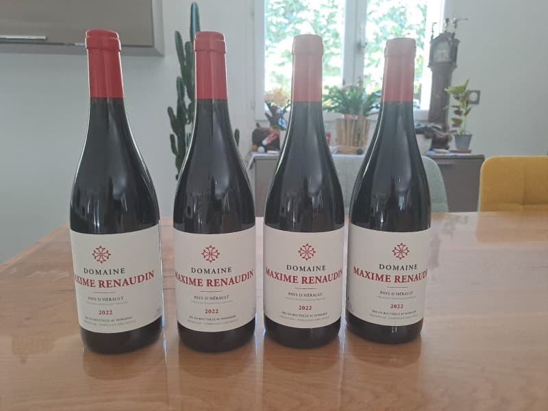 4 x Maxime Renaudin, Coteaux-du-Languedoc, 2022