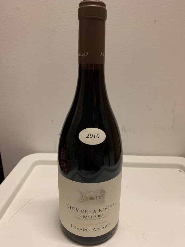 Clos-de-la-Roche, Grand Cru, Domaine Arlaud, 2010