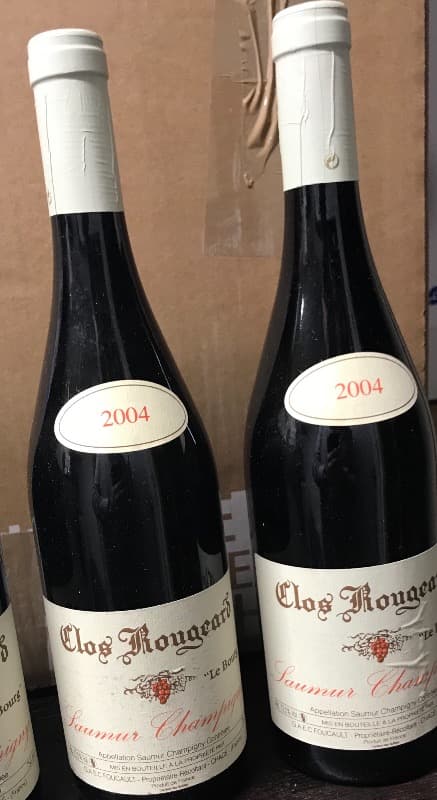 2 x Le Bourg, Saumur Champigny, Clos Rougeard, 2004