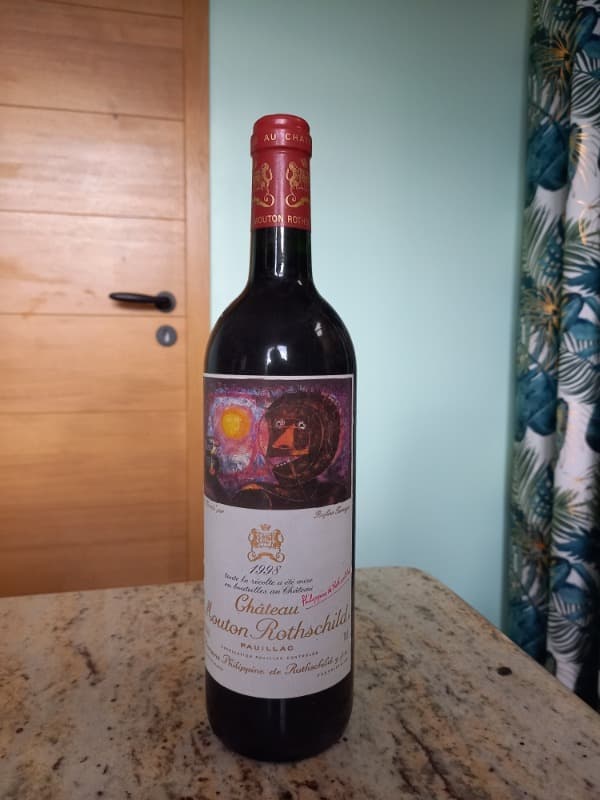 Château Mouton Rothschild, Pauillac, 1998