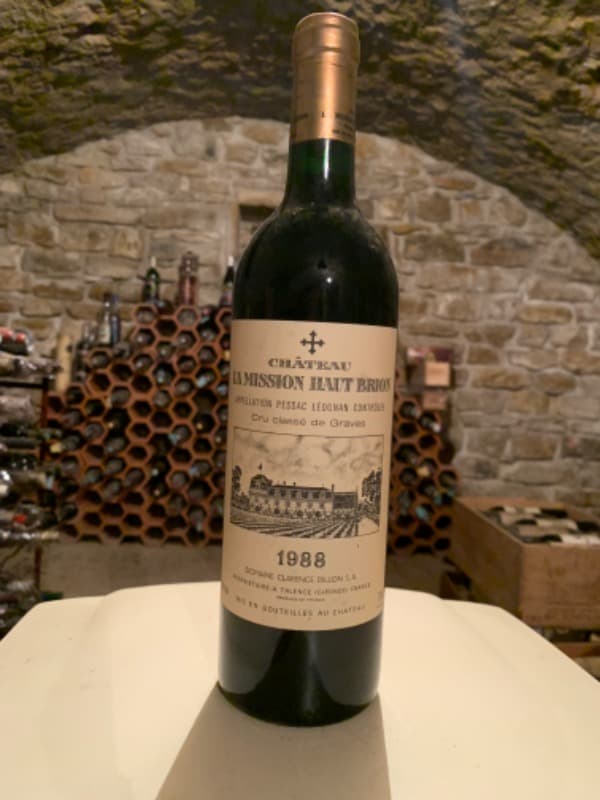 Château La Mission Haut-Brion, Pessac-Léognan, 1988