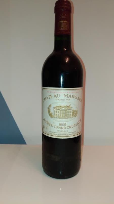 Premier grand cru classé, château Margaux, Margaux, 1998