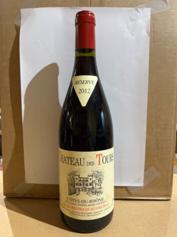 Côtes-du-Rhône, Château des Tours, 2012