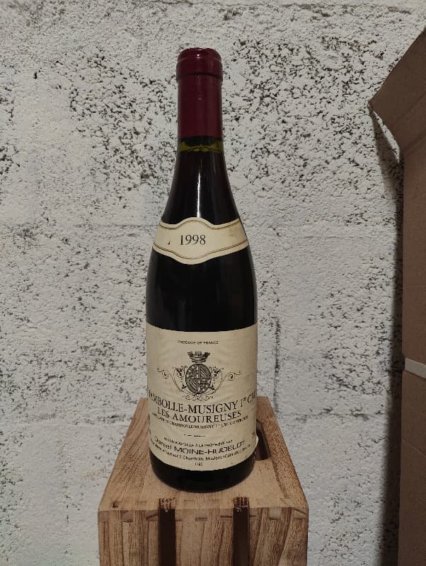 Chambolle-Musigny, 1er cru - Les Amoureuses, Daniel Moine Hudelot, 1998