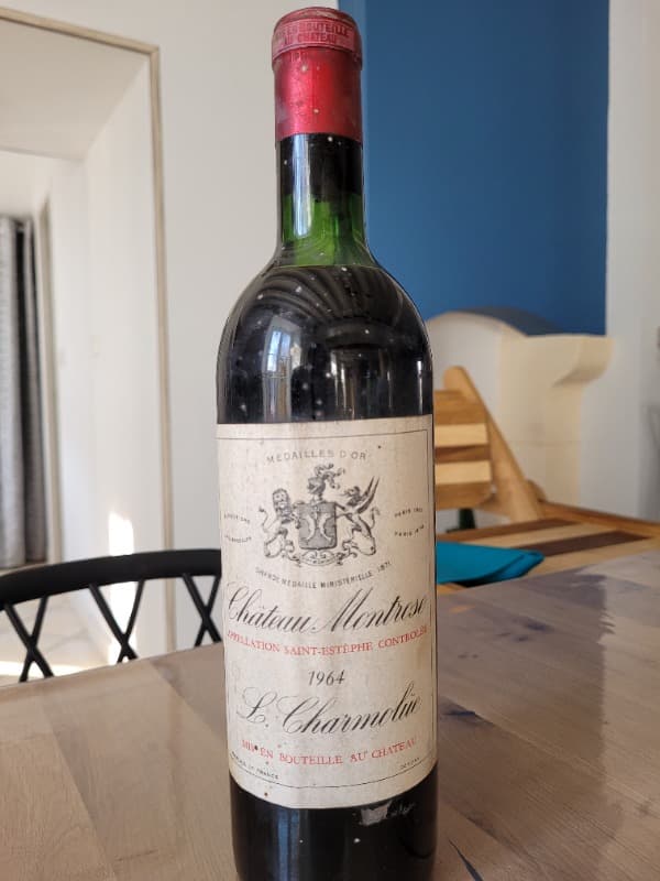 Château Montrose, Saint-Estèphe, 1964